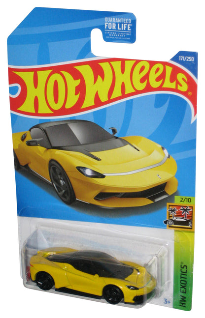 Hot Wheels HW Exotics 2/10 (2021) Yellow Automobili Pininfarina Battista Toy Car 171/250