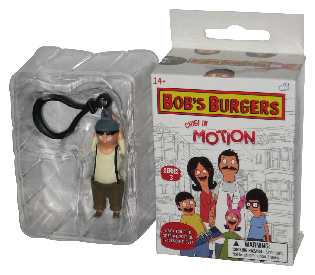 Bob's Burgers Chibi In Motion Theatre Gene Figure Keychain