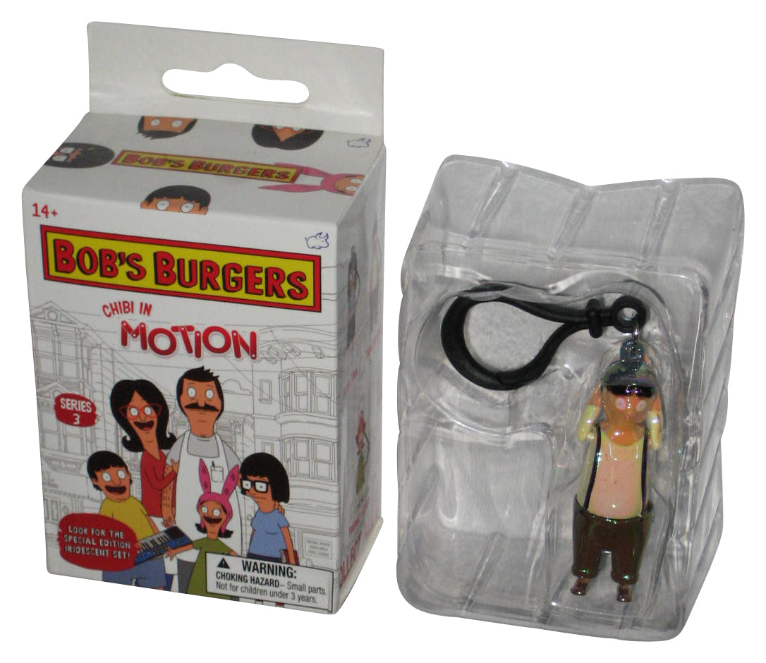 Bob's Burgers Chibi In Motion Metallic Variant Theatre Gene Figure Keychain