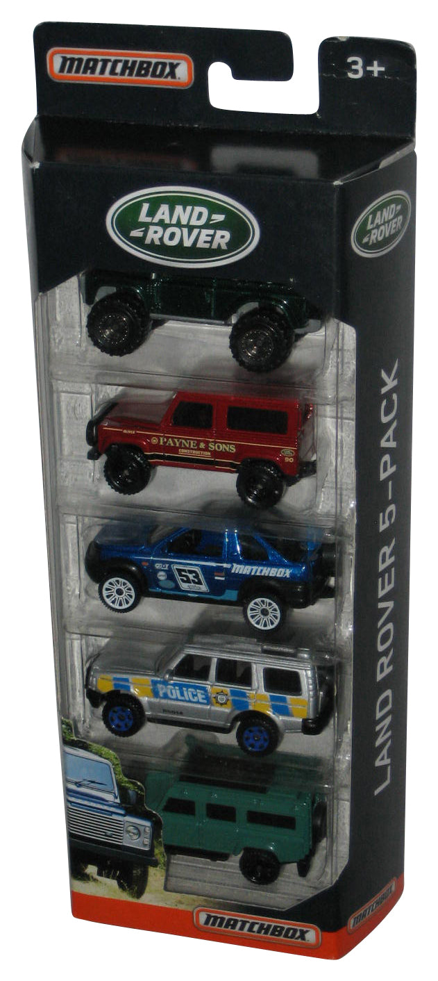 Matchbox 2017 Land Rover (2016) Mattel 5-Pack Box Set
