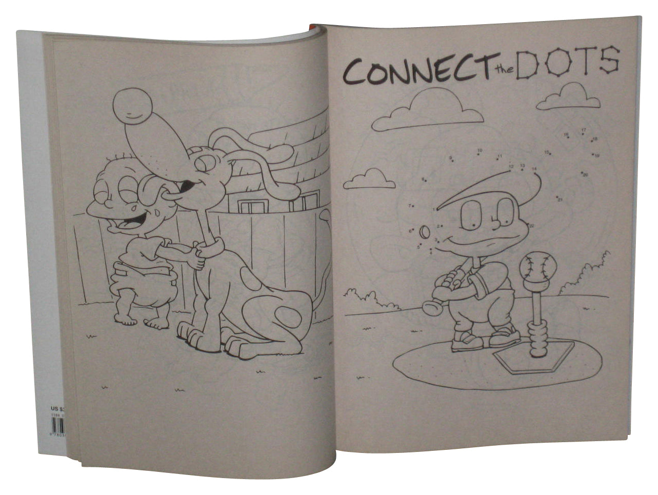 Nickelodeon Rugrats Here Comes Trouble Golden Jumbo 3-In-1 Activity Book