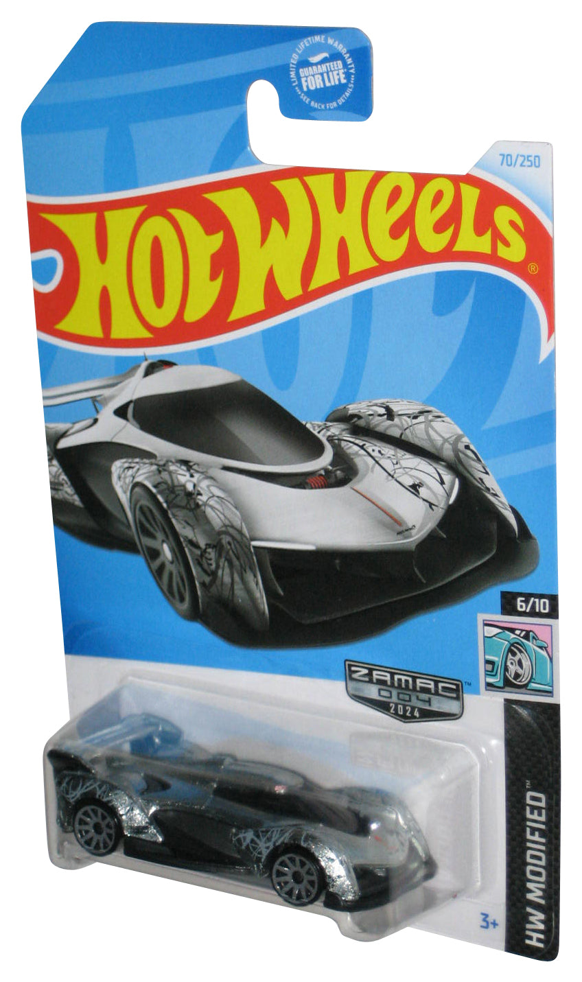 Hot Wheels HW Modified 6/10 (2024) Silver McLaren Solus GT Zamac 004 Car 70/250