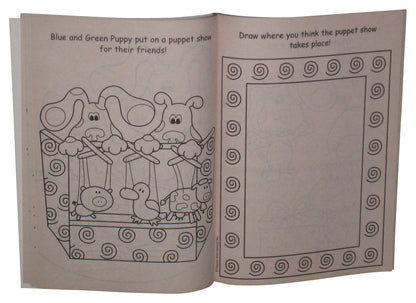 Nick Jr. Blue's Clues Friendship Day (2001) Story & Coloring Book