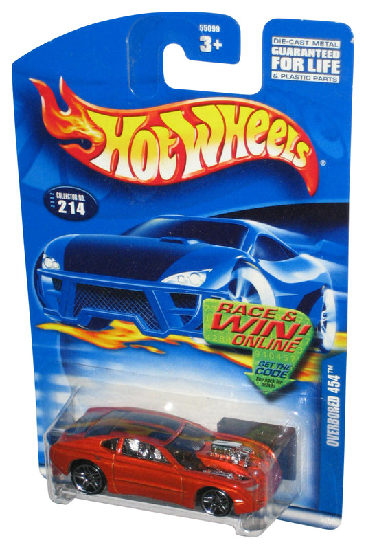 Hot Wheels Overbored 454 (2002) Orange Collector Toy Car #214
