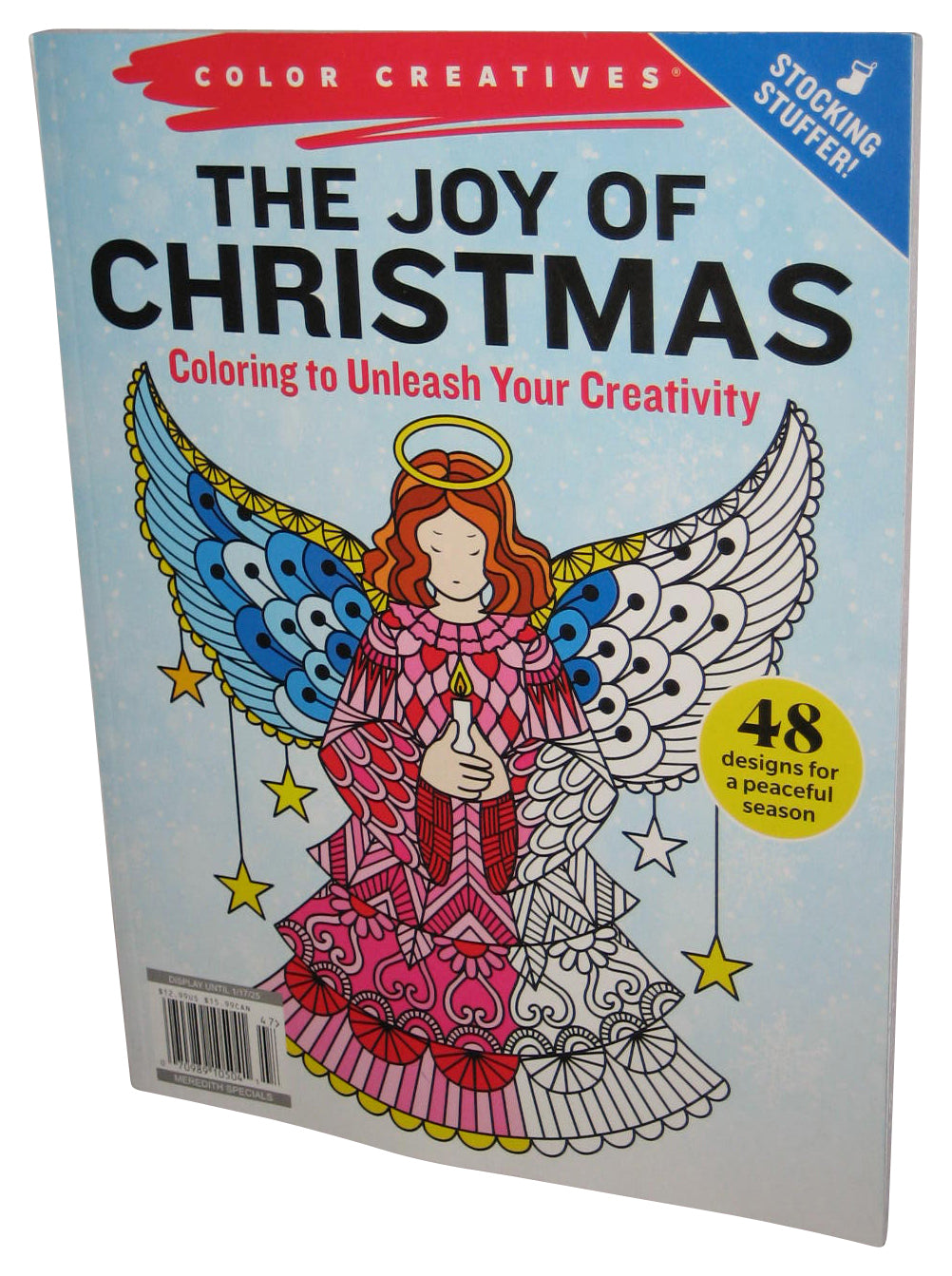 The Joy of Christmas Color Creatives Stocking Stuffer Magazine Book