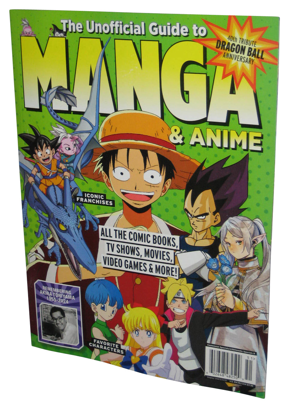 The Unofficial Manga & Anime Magazine Book - (40th Tribute Dragon Ball Anniversary)