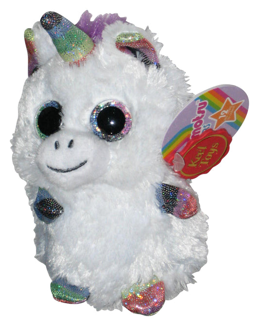 Mini Motsu All Stars Keel Toys Fantasy White Unicorn 4-Inch Bean Bag Plush