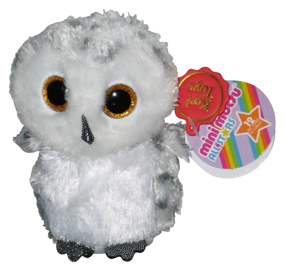 Mini Motsu All Stars Keel Toys Hendrick Owl 4-Inch Bean Bag Plush
