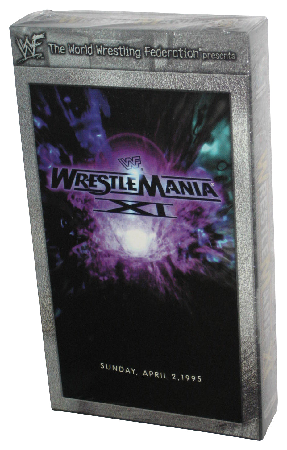 WWF WrestleMania XI (1998) Titan Sports Wrestling WWE VHS Tape - (Sunday April 2 1995)