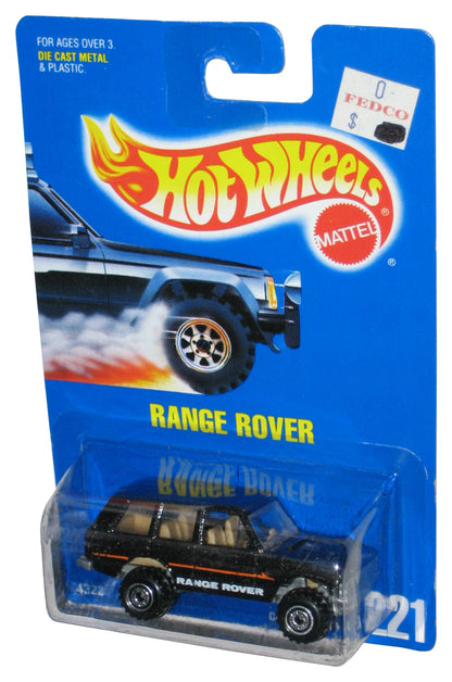 Hot Wheels Black Range Rover (1991) Mattel Die-Cast Car #221