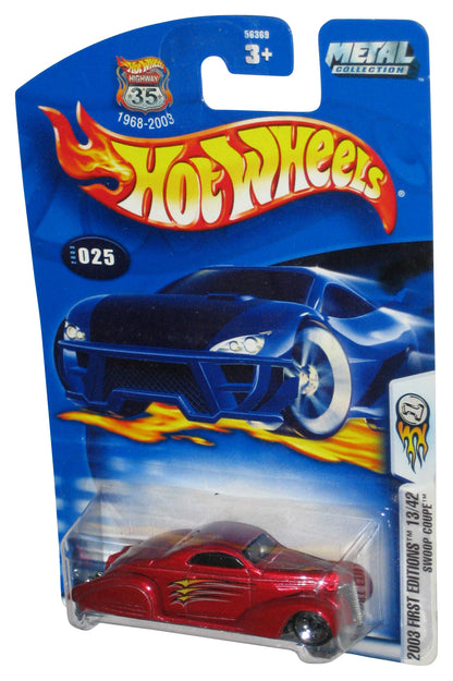 Hot Wheels 2003 First Editions 13/42 Red Swoop Coupe Toy Car #025