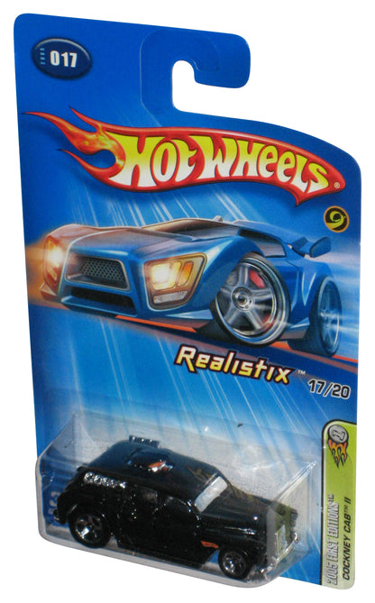 Hot Wheels 2005 First Editions Realistix Cockney Cab II Black Car #017