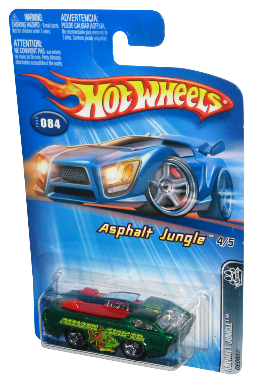 Hot Wheels Asphalt Jungle 4/5 (2005) Green Deora Amazon Surf Toy Car 3084