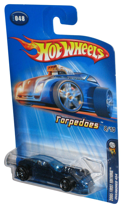 Hot Wheels 2005 First Editions Torpedoes 8/10 (2005) Blue Overbored 454 Toy Car #048