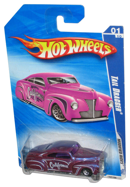 Hot Wheels Modified Rides '09 01/10 Purple Tail Dragger Toy Car 157/166