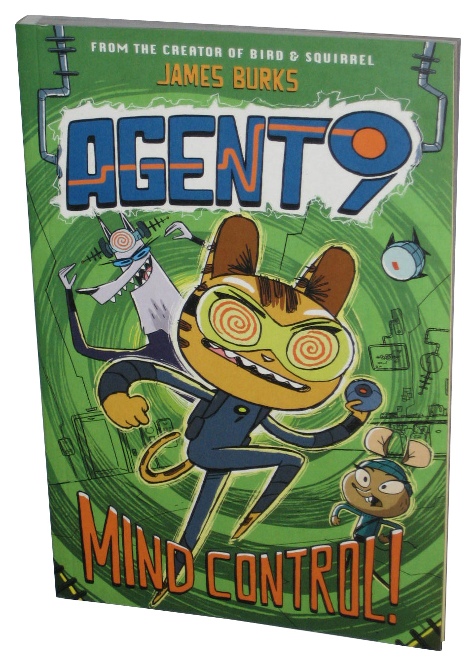 Agent 9: Mind Control (2022) Paperback Book - (James Burks)
