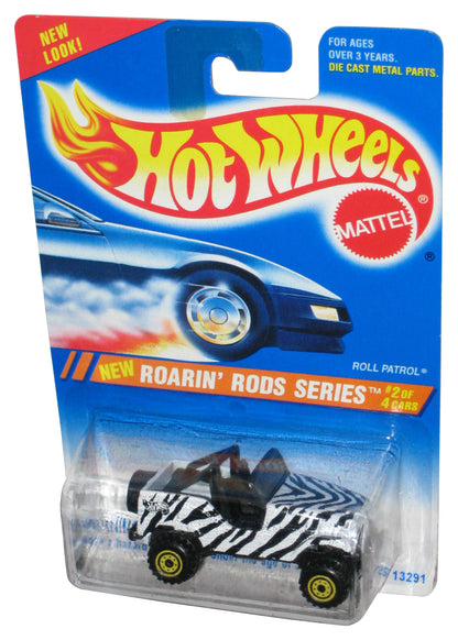 Hot Wheels Roarin' Rods Series (1994) Black & White Toy Car 2/4