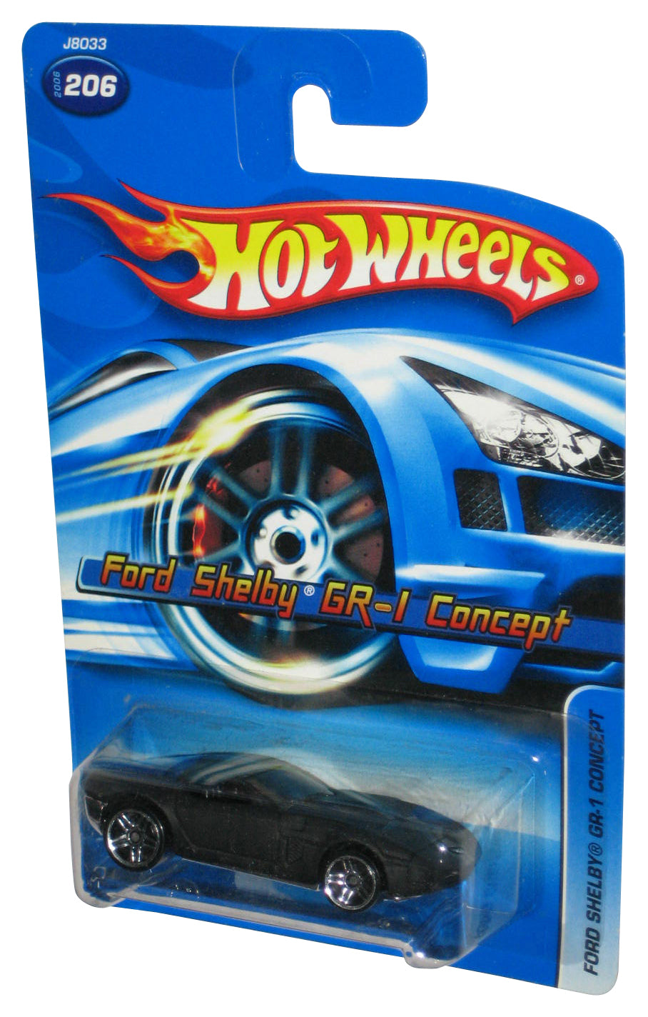 Hot Wheels Ford Shelby GR-I Concept (2006) Mattel Black Toy Car #206