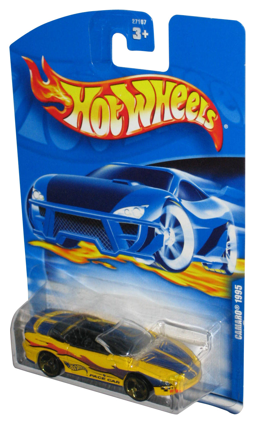 Hot Wheels Camario 1995 (2000) Mattel Yellow Toy Car #141