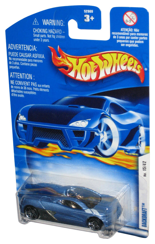 Hot Wheels 2002 First Editions 15/42 (2002) Blue Backdraft Car Toy #027