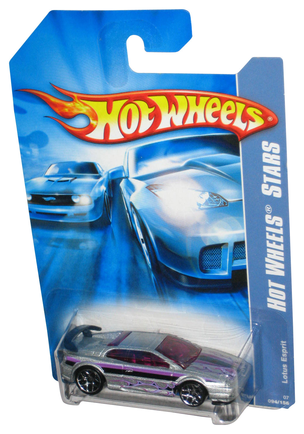 Hot Wheels Stars (2006) Silver Lotus Esprit Toy Car 094/156