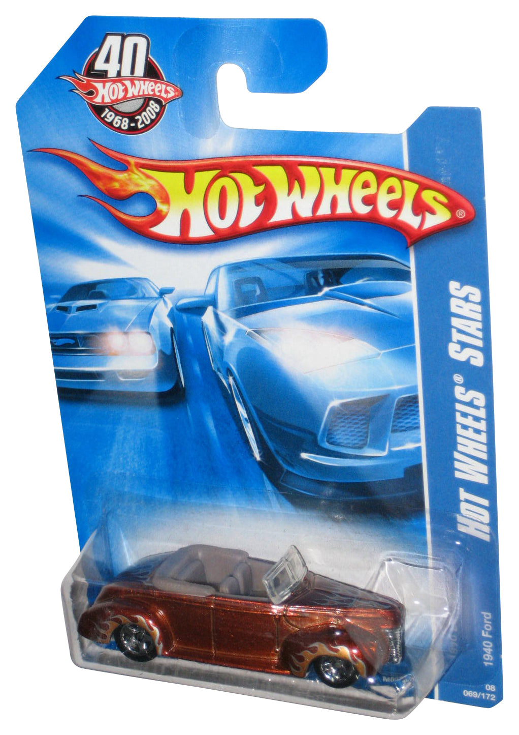 Hot Wheels Stars (2007) Brown 1940 Ford Toy Car 069/172