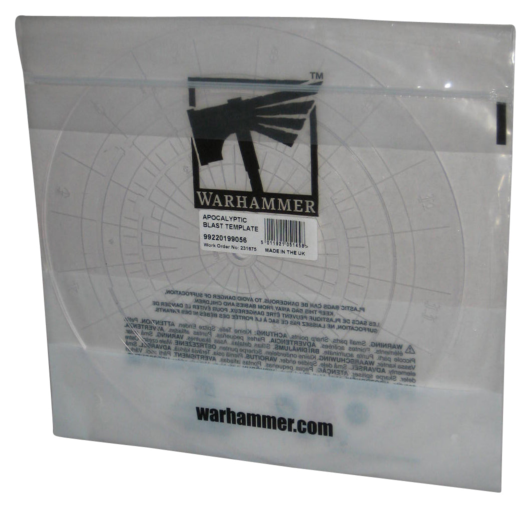 Warhammer Citadel Apocalyptic Blast Template 40k 231675
