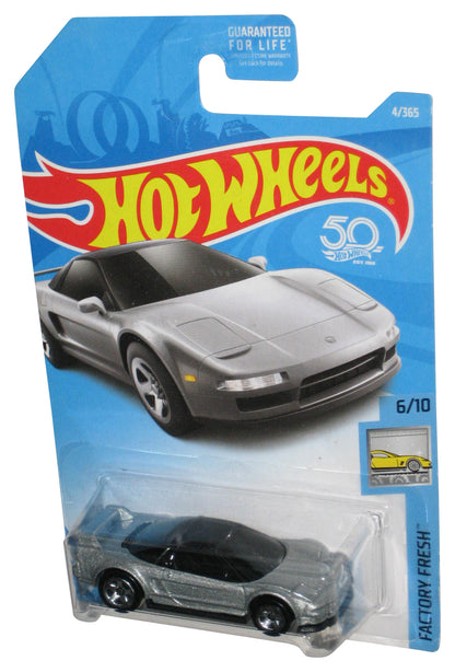 Hot Wheels Factory Fresh 6/10 (2017) Silver '90 Acura NSX Car Toy 4/365