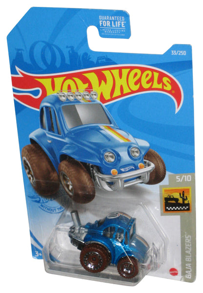 Hot Wheels Baja Blazers 5/10 (2020) Blue '70 Volkswagen Bug Toy Car 33/250