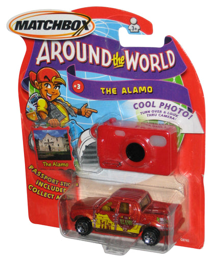 Matchbox Around The World (2003) The Alamo Red Toy Truck #3 w/ Toy Camera