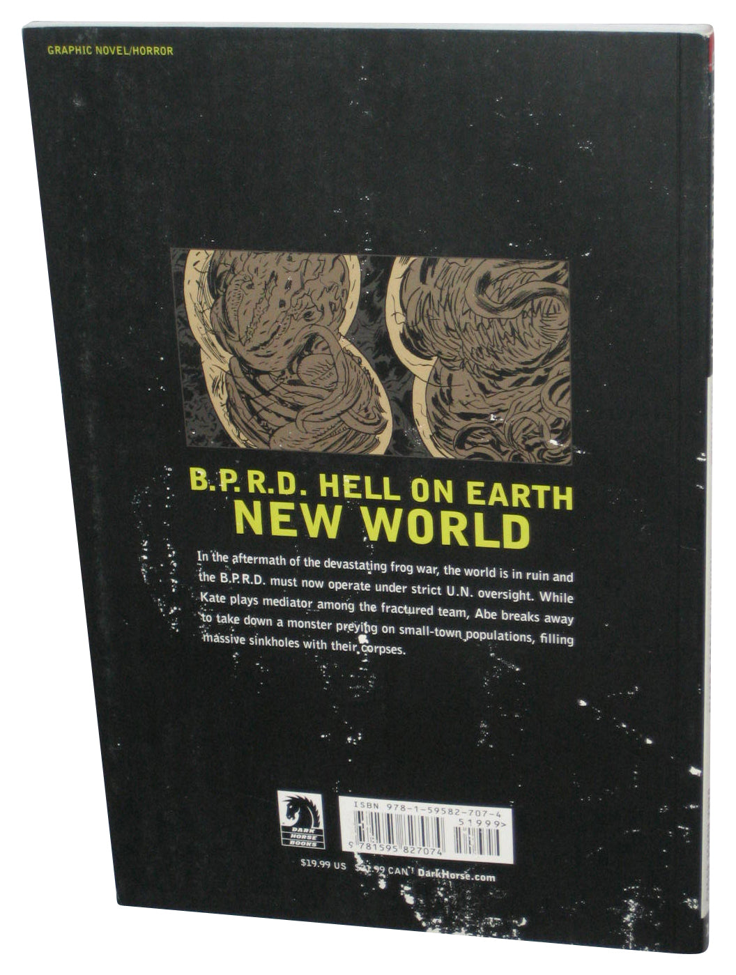 B.P.R.D. Hell On Earth Volume 1 New World (2011) Dark Horse Paperback Book