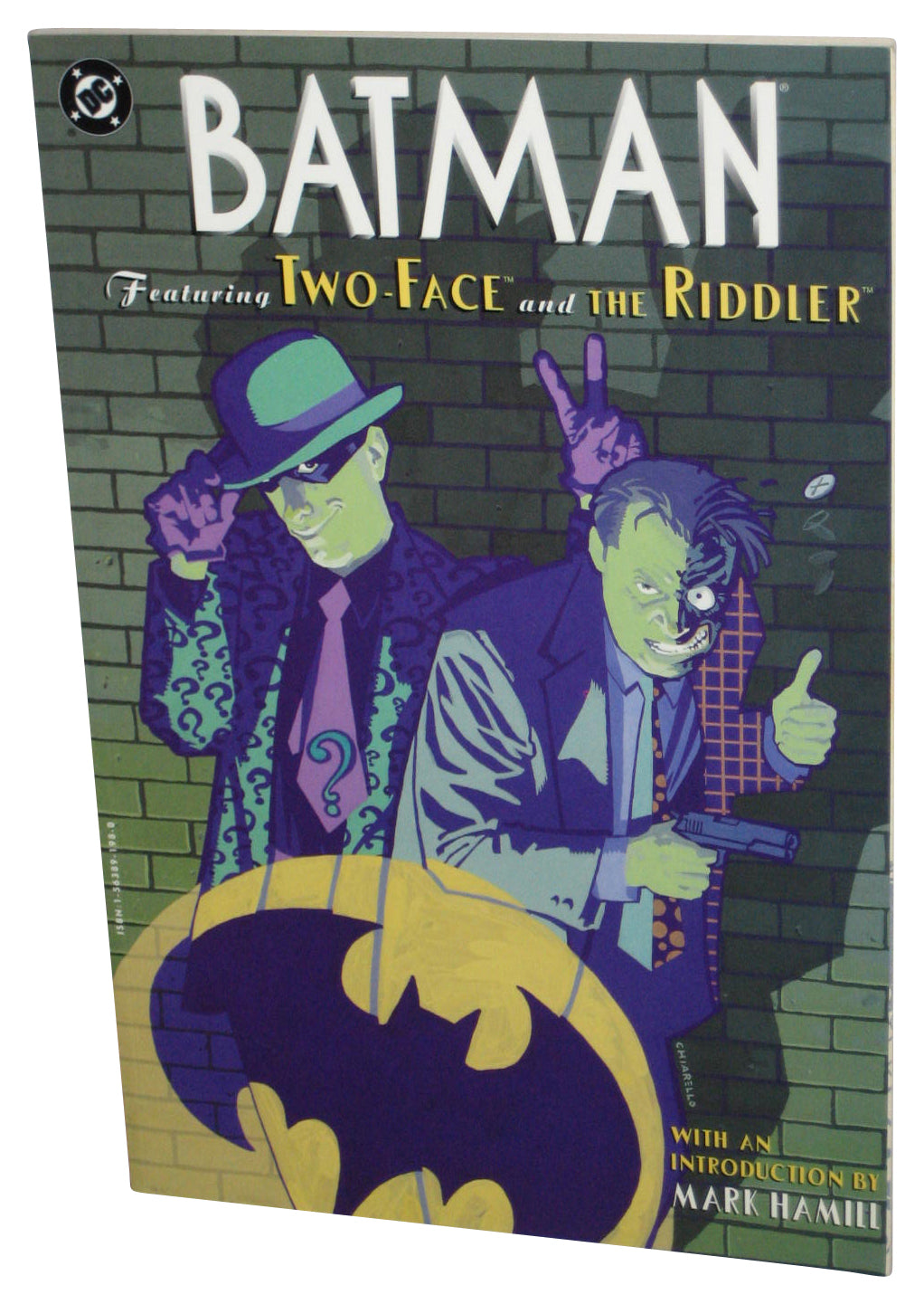 DC Comics Batman Two Face And The Riddler (1995) Paperback Book
