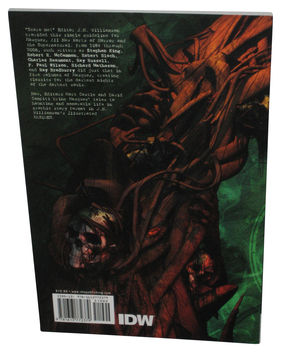 Illustrated Masques (2012) IDW Paperback Book