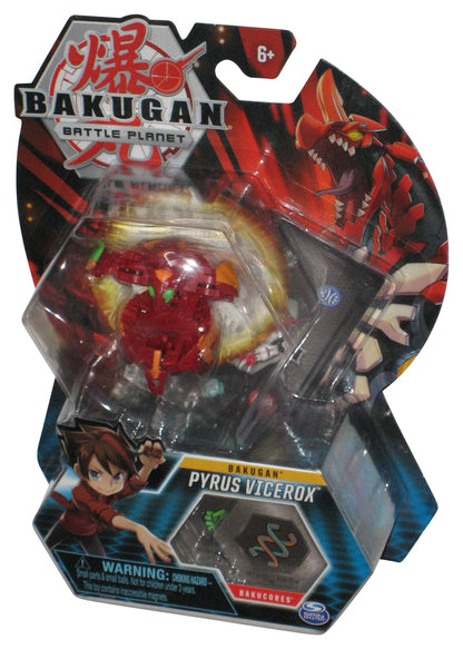 Bakugan Battle Planet Brawlers Pyrus Vicerox Red Spin Master 2-Inch Toy Figure