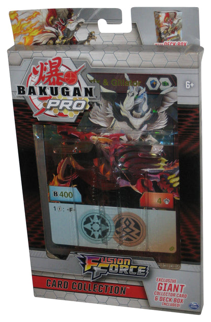 Bakugan Pro Fusion Force Spin Master Pegatrix & Gillator - (Giant Card ONLY!)