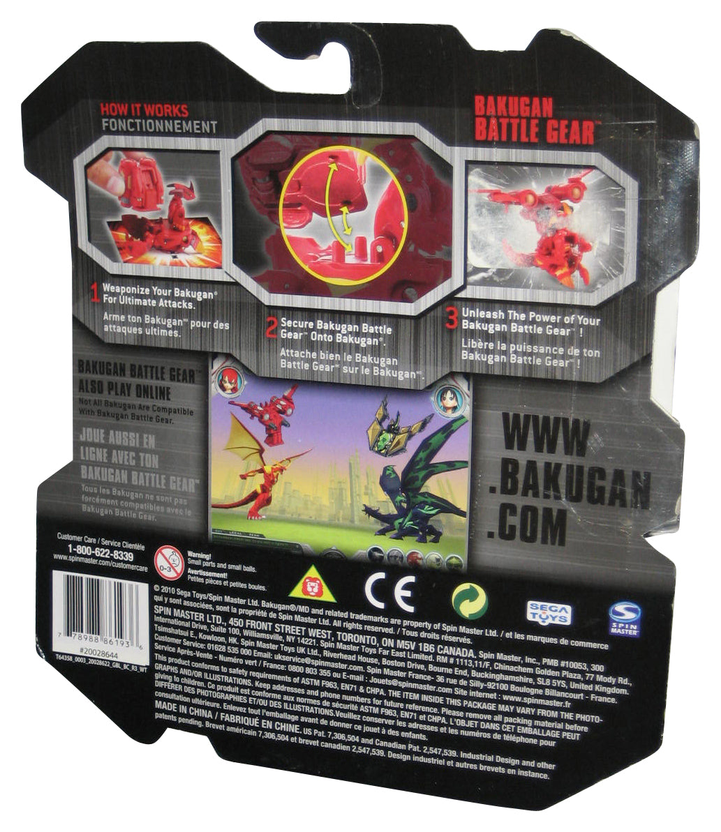 Bakugan Guardian Invaders (2010) Battle Gear Chompixx Weaponize Toy