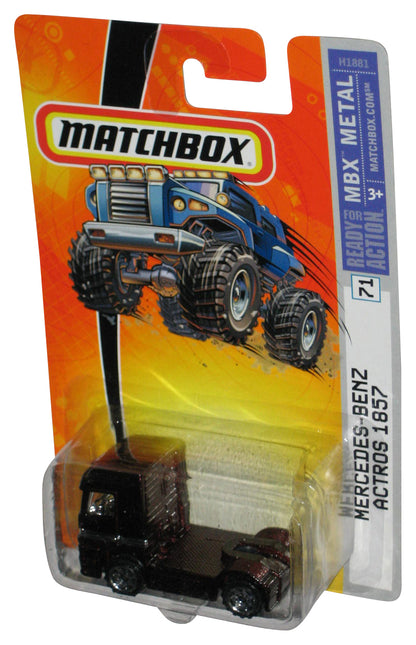 Matchbox Mercedes-Benz Actros 1857 (2005) Red Maroon Toy Truck #71