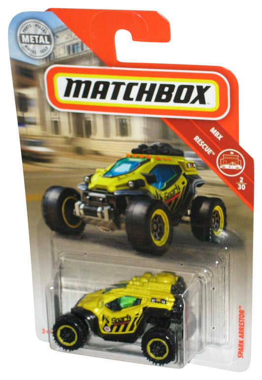 Matchbox MBX Rescue 2/30 (2018) Yellow Spark Arrestor Car Toy 39/125