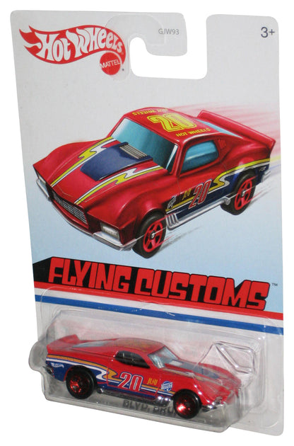 Hot Wheels Flying Customs (2019) Red Blvd. Bruiser Toy Car