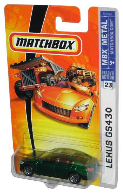 Matchbox MBX Metal (2007) Green Lexus GS430 Toy Car #23