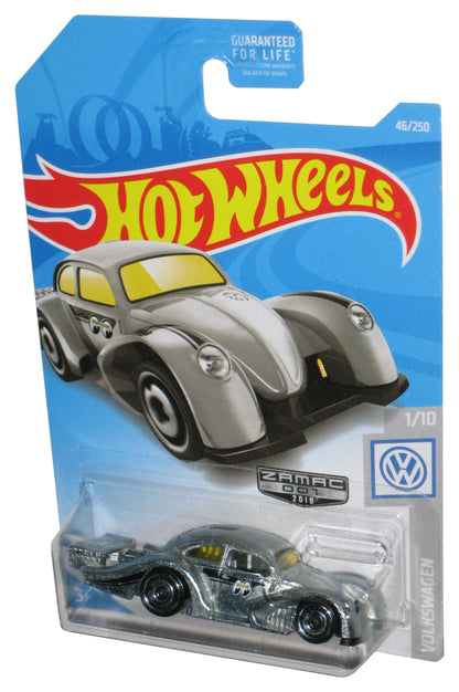 Hot Wheels Volkswagen Kafer Racer (2019) Silver Zamac 001 Toy Car 46/250