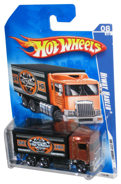 Hot Wheels HW City Works 08/10 '09 Copper Hiway Hauler Toy Truck 114/190