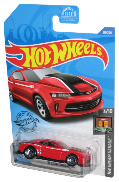 Hot Wheels HW Dream Garage 3/10 (2017) Red '18 Copo Camaro SS Toy Car 20/250