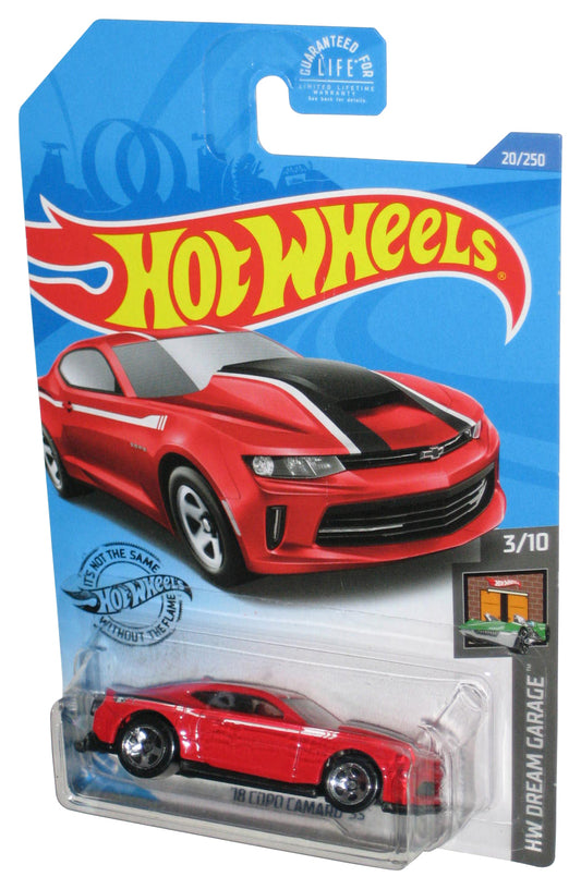Hot Wheels HW Dream Garage 3/10 (2017) Red '18 Copo Camaro SS Toy Car 20/250