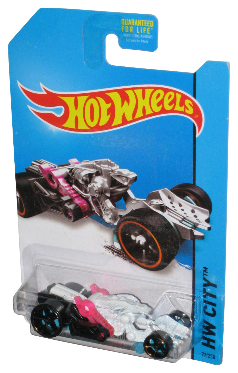 Hot Wheels HW City (2013) White Pink & Black Spector Toy Car 72/250