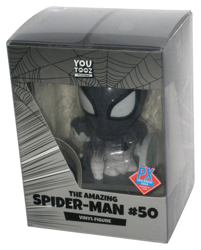 Marvel Spider-Man Amazing Fantasy #50 PX San Diego 2024 YouTooz Illuminated UV Gray Vinyl Figure - (Limited to 1,000pcs)