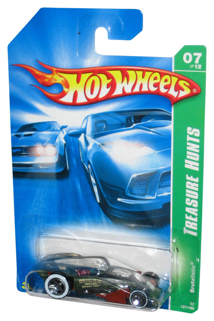 Hot Wheels Treasure Hunts 7/12 (2006) Green Brutalistic Toy Car 127/180