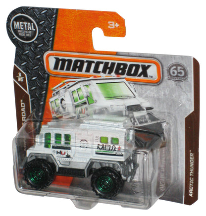 Matchbox MBX Off Road (2017) White Arctic Exploration Thunder White Toy 95/125 - (Short Card)