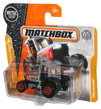 Matchbox MBX Construction 9/20 (2017) Gray Tractor King Toy 44/125 - (Short Card)