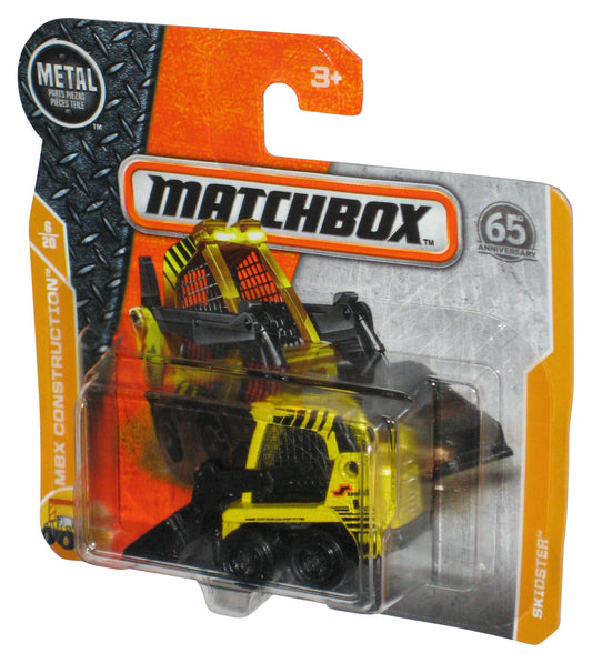 Matchbox MBX Construction 6/20 (2017) Yellow Skidster Toy Vehicle 41/125 - (Short Card)